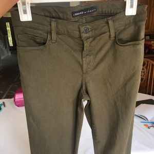 J brand for theory green skinny jeans!!!!